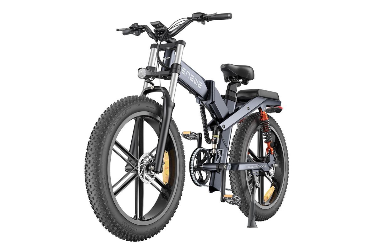 Vélo Électrique ENGWE X26 - 1000W - 50 km/h - Pneus 26 Pouces - Double Batterie 48V 29.2Ah - Couleur Gris