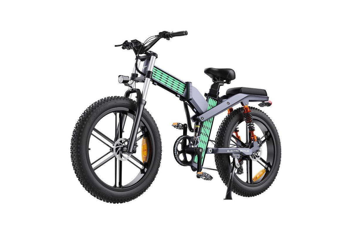 Vélo Électrique ENGWE X26 - 1000W - 50 km/h - Pneus 26 Pouces - Double Batterie 48V 29.2Ah - Couleur Gris
