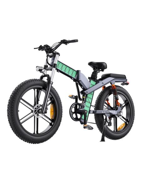 Vélo Électrique ENGWE X26 - 1000W - 50 km/h - Pneus 26 Pouces - Double Batterie 48V 29.2Ah - Couleur Gris