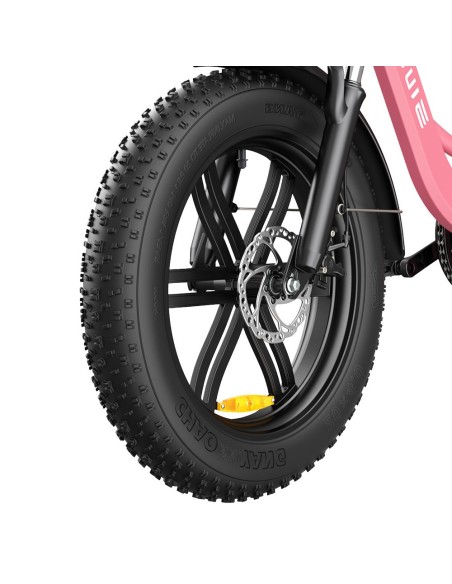 ENGWE L20 Vélo électrique 250W Pneu 20 * 4.0 pouces de montagne Rose