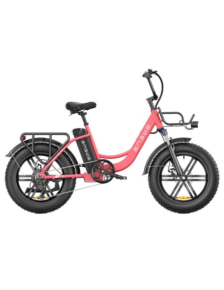 ENGWE L20 Vélo électrique 250W Pneu 20 * 4.0 pouces de montagne Rose