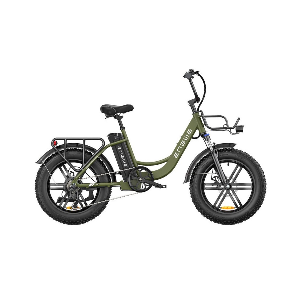 ENGWE L20 Vélo électrique 250W Pneu 20 * 4.0 pouces de montagne Kaki