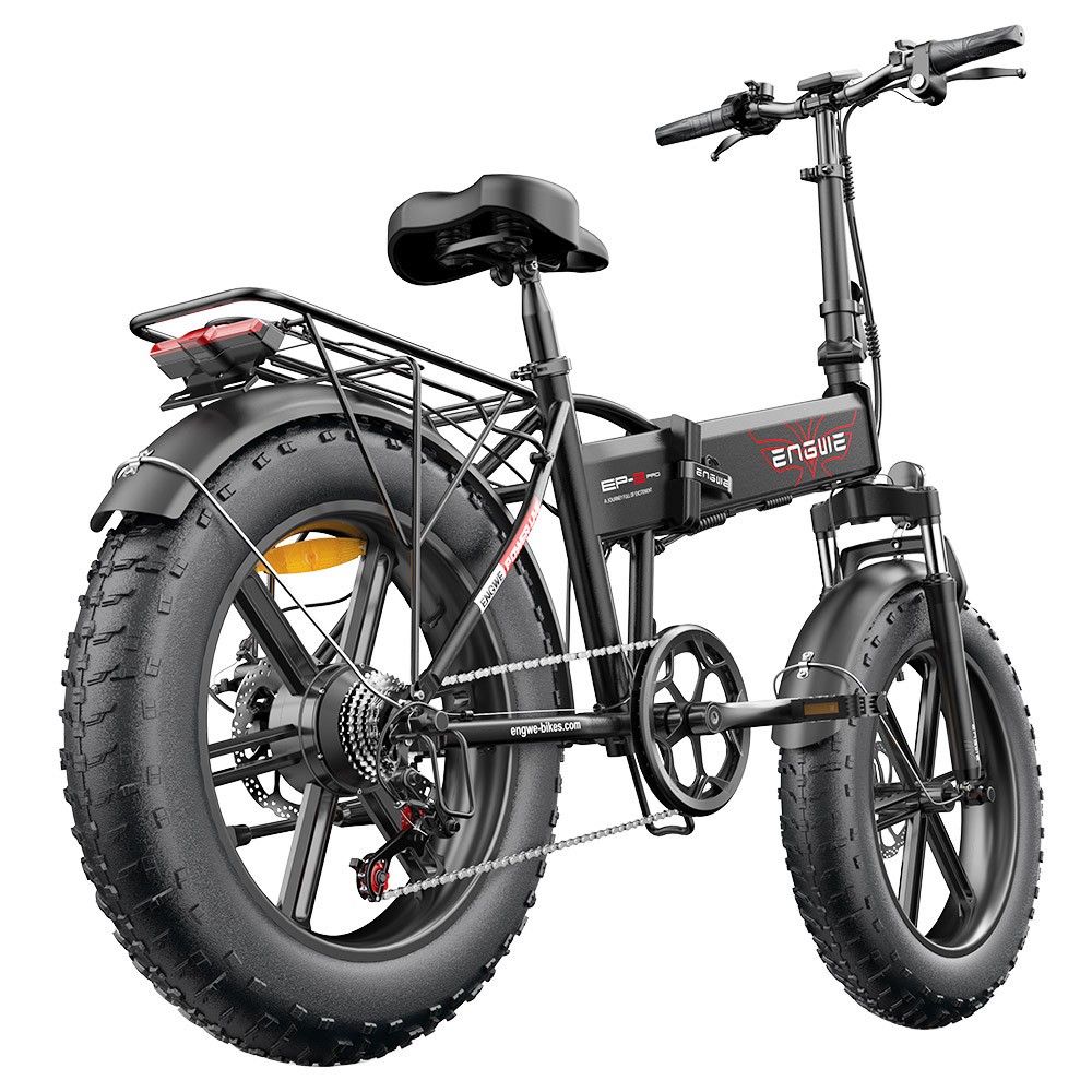 Vélo de Montagne Électrique ENGWE EP-2 PRO Pliant 20 Pouces Gros Pneus 750W 13Ah 42Km/h Noir