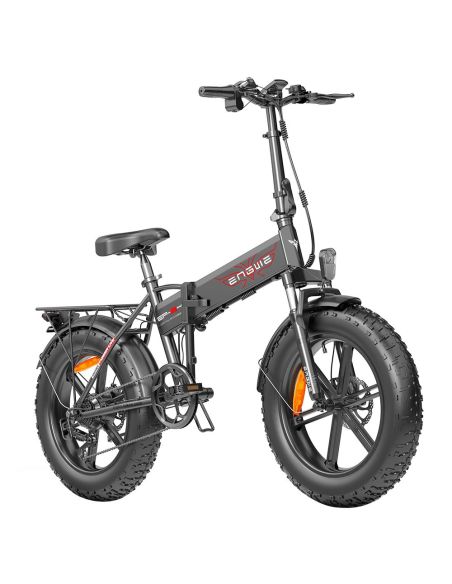 Vélo de Montagne Électrique ENGWE EP-2 PRO Pliant 20 Pouces Gros Pneus 750W 13Ah 42Km/h Noir