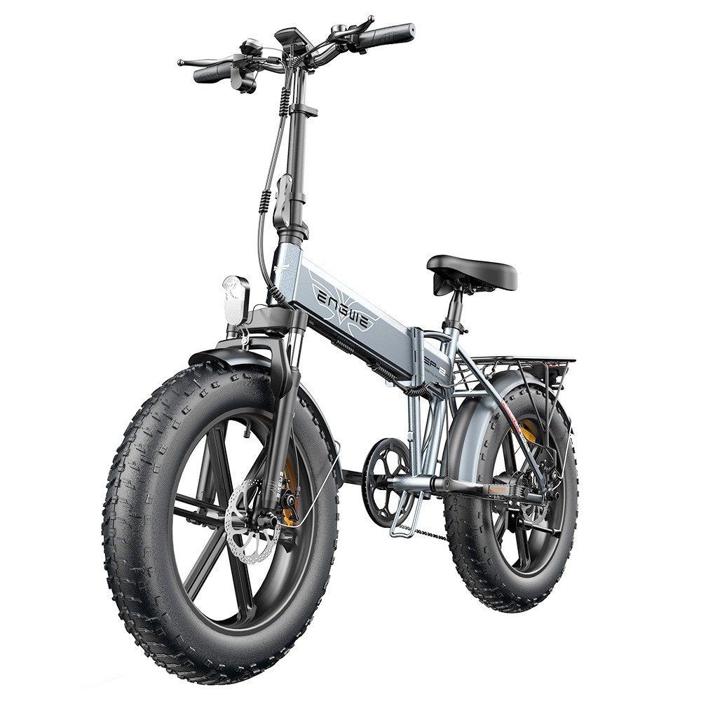 Vélo de Montagne Électrique ENGWE EP-2 PRO Pliant 20 Pouces Gros Pneus 750W 13Ah 42Km/h Gris 2