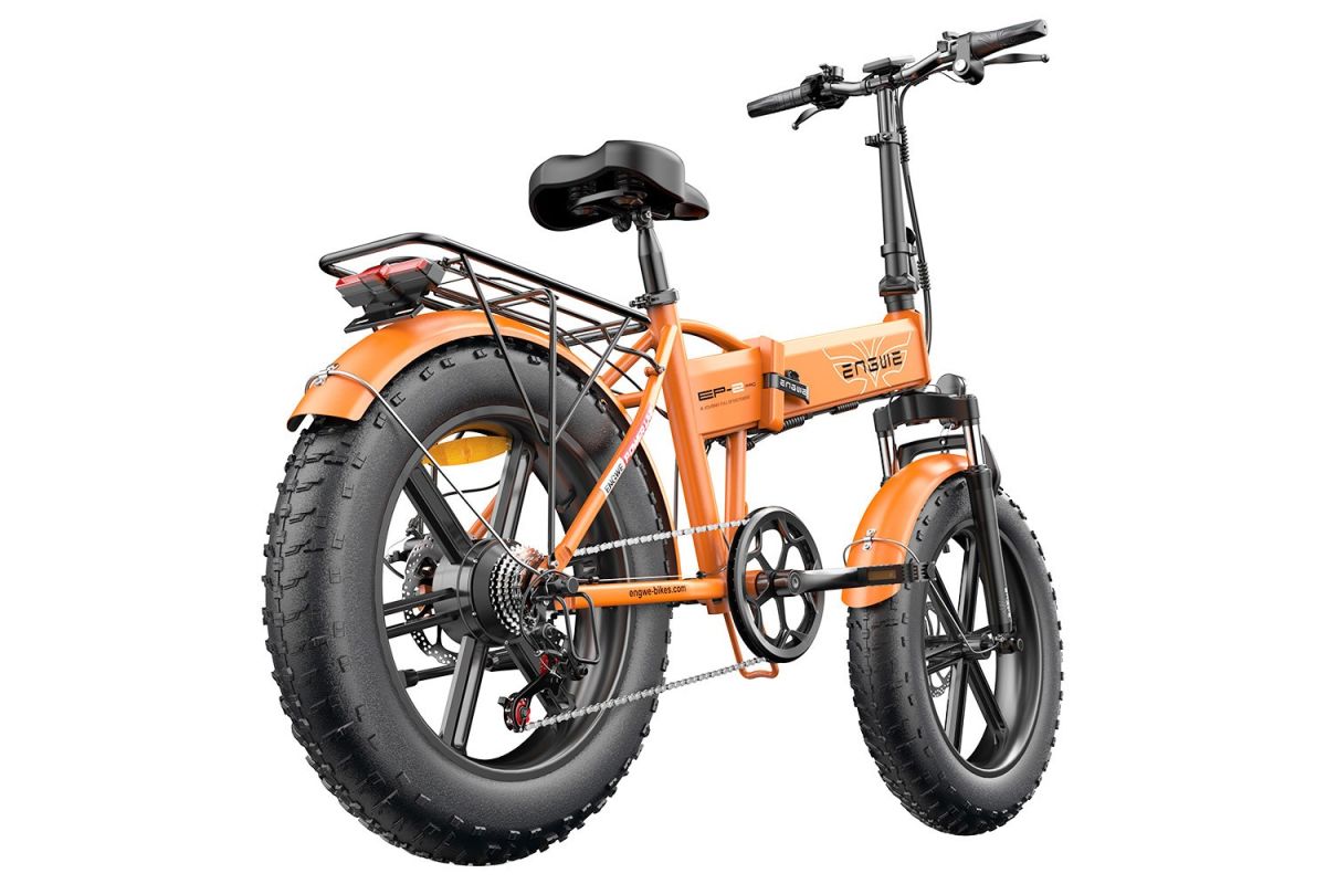 Vélo de Montagne Électrique ENGWE EP-2 PRO Pliant 20 Pouces Gros Pneus 750W 13Ah 42Km/h Orange