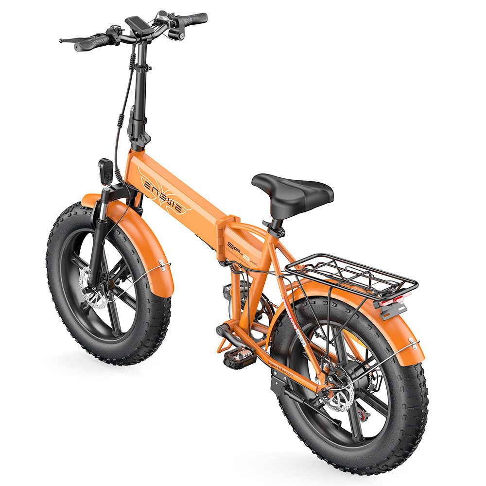 Vélo de Montagne Électrique ENGWE EP-2 PRO Pliant 20 Pouces Gros Pneus 750W 13Ah 42Km/h Orange 2