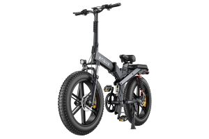 Vélo Électrique ENGWE X20 - Moteur 750W, Vitesse 42km/h, Pneus 20 pouces, Double Batterie 22.2Ah - Noir