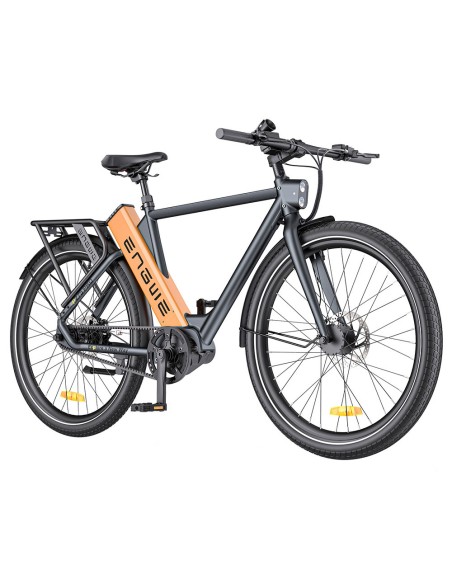 Vélo électrique ENGWE P275 Pro - Autonomie de 250 km - Couleur Noir Orange