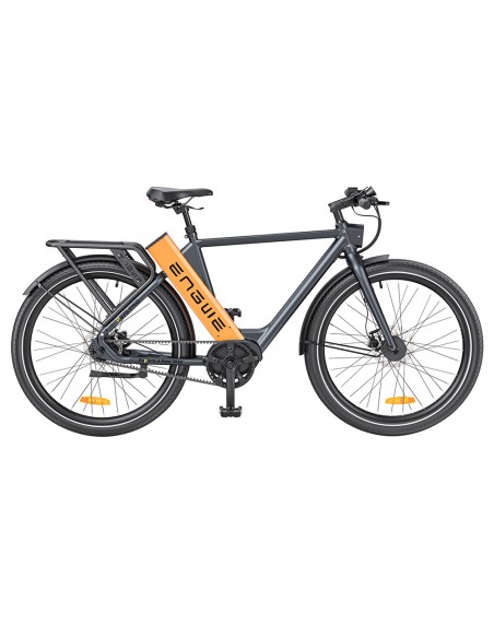 Vélo électrique ENGWE P275 Pro - Autonomie de 250 km - Couleur Noir Orange