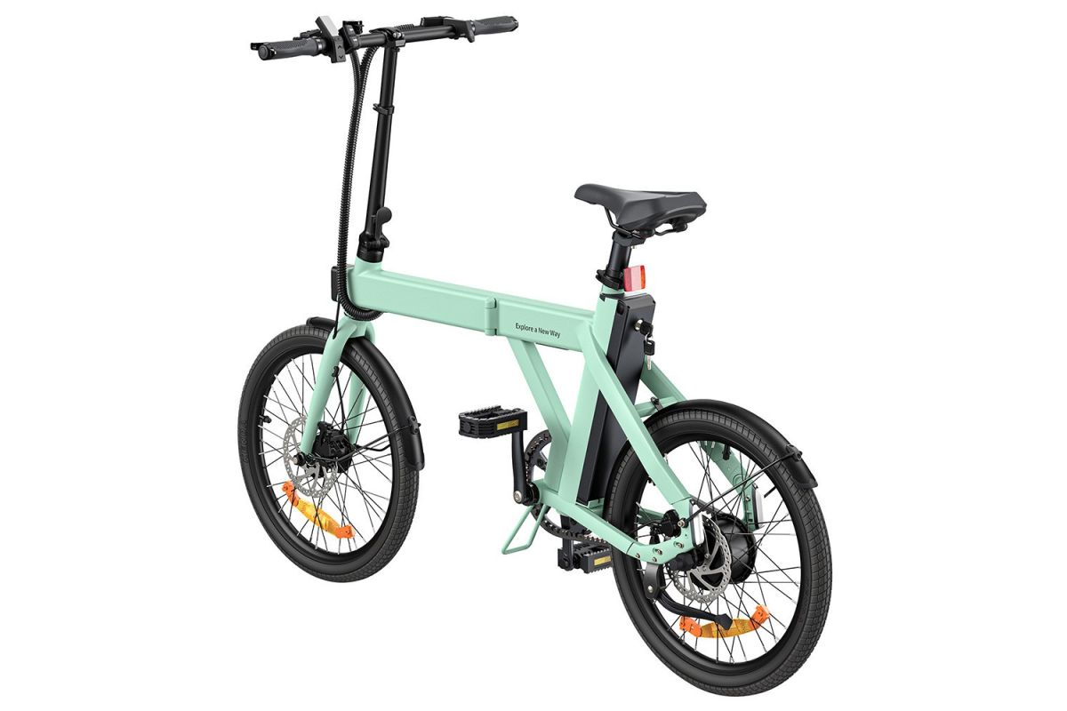 Vélo électrique ENGWE P20 Vert avec Capteur de couple plus Ceinture en carbone 100KM d'autonomie
