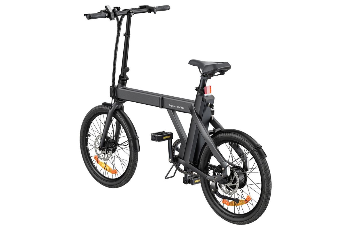 Vélo électrique ENGWE P20 Gris avec Capteur de couple plus Ceinture en carbone 100KM d'autonomie