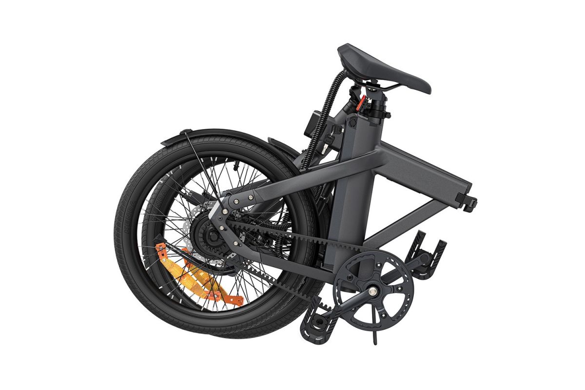 Vélo électrique ENGWE P20 Gris avec Capteur de couple plus Ceinture en carbone 100KM d'autonomie