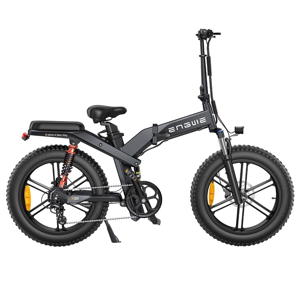 Vélo Électrique ENGWE X20 - Moteur 750W, Vitesse 42km/h,Version 1 Batterie 14.4 Ah - Noir 2