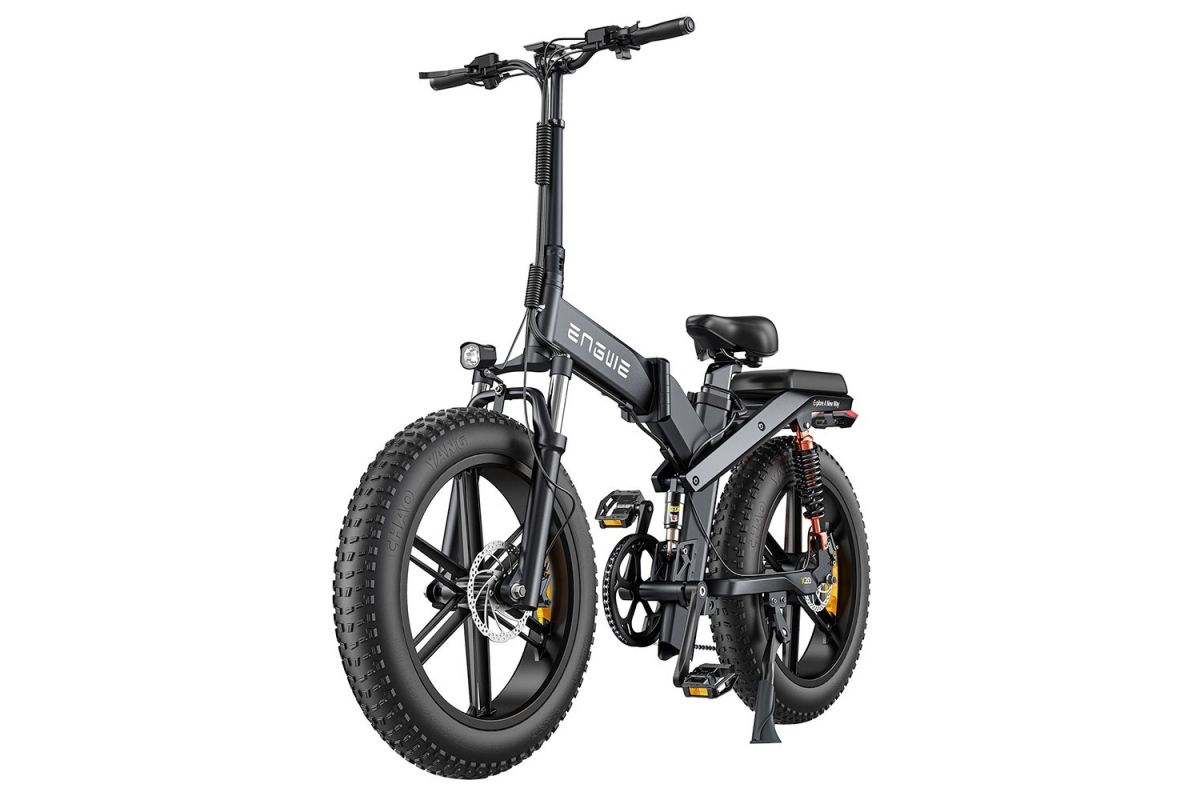 Vélo Électrique ENGWE X20 - Moteur 750W, Vitesse 42km/h,Version 1 Batterie 14.4 Ah - Noir