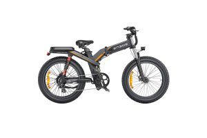 Vélo Électrique ENGWE X24 - 1000W - 50 km/h - Pneus 24 Pouces - 1 Batterie 48V 19.9Ah - Couleur Noir