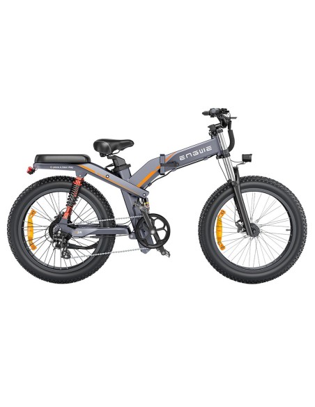 Vélo Électrique ENGWE X24 - 1000W - 50 km/h - Pneus 24 Pouces - 1 Batterie 48V 19.9Ah - Couleur Gris