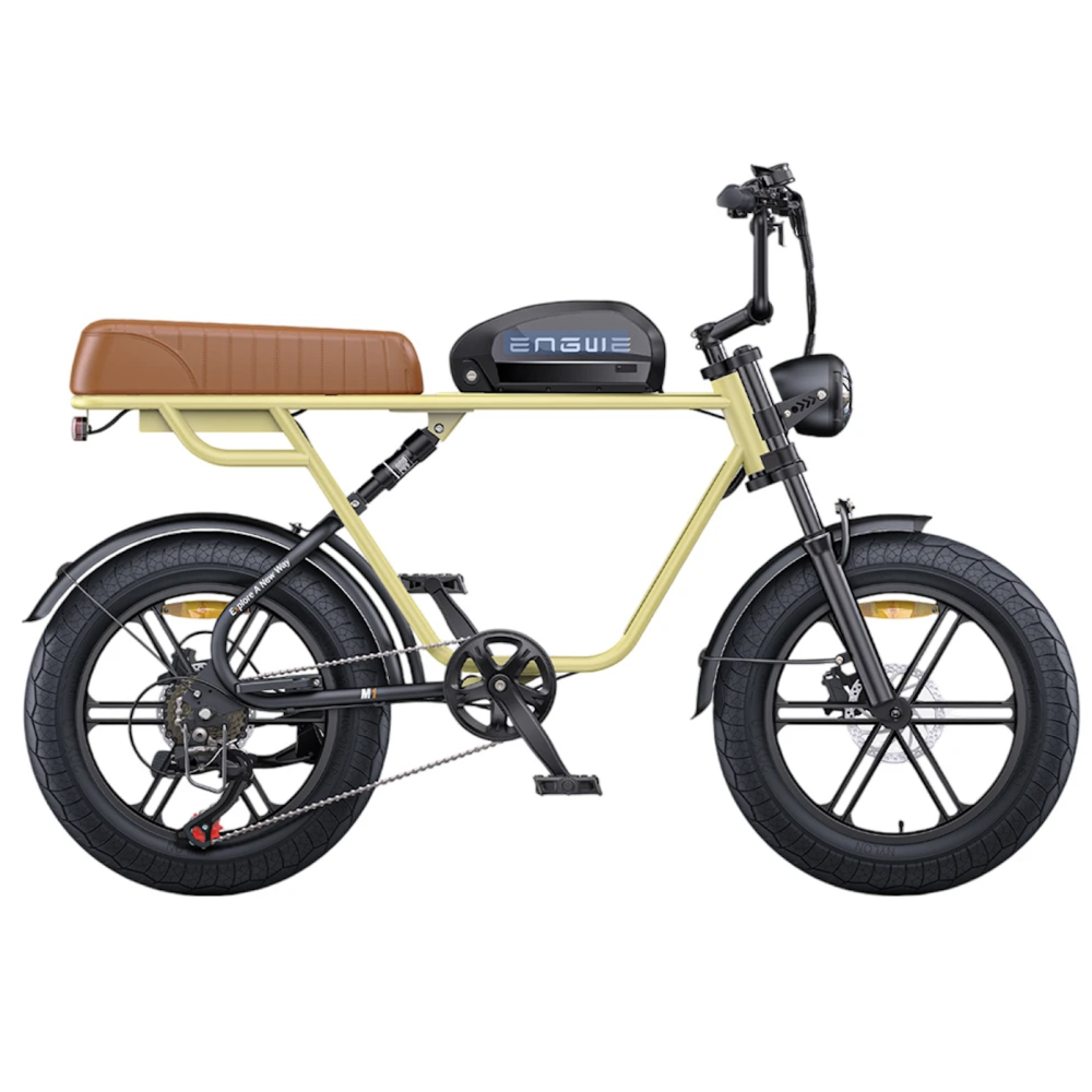 Vélo Électrique ENGWE M1 Jaune Avec 1 batterie 48V 15.6Ah 250W 65NM