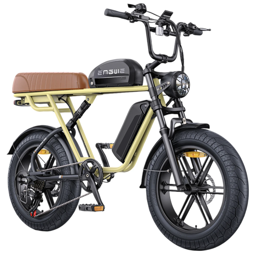 Vélo Électrique ENGWE M1 Jaune Avec 1 batterie 48V 15.6Ah 250W 65NM 2