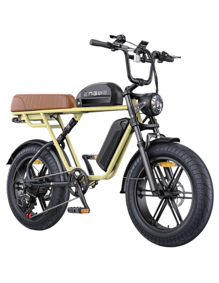 Vélo Électrique ENGWE M1 Jaune Avec 1 batterie 48V 15.6Ah 250W 65NM