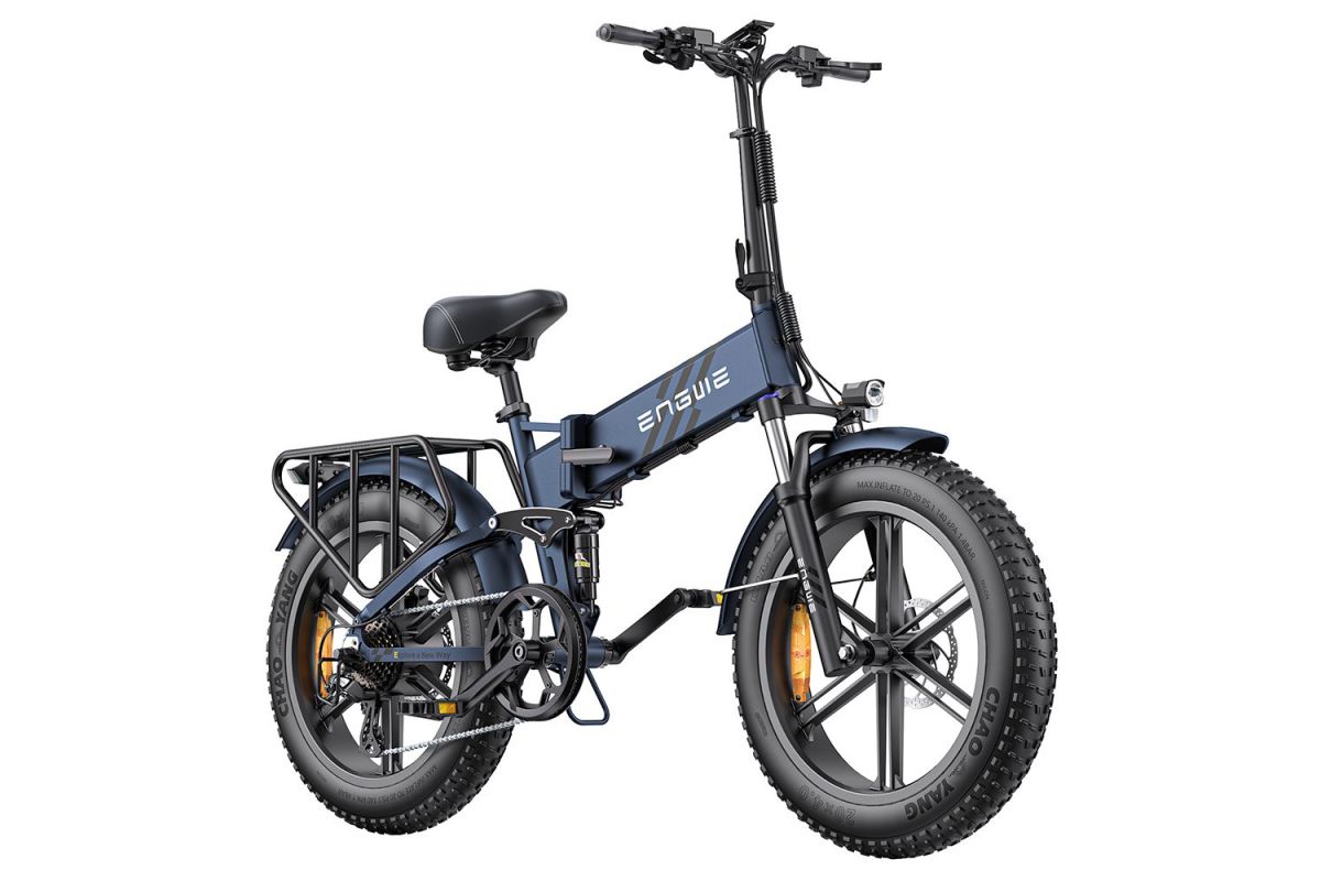 Vélo Électrique Pliant ENGWE ENGINE Pro 2.0 Moteur 75 NM 52V 16Ah Bleu