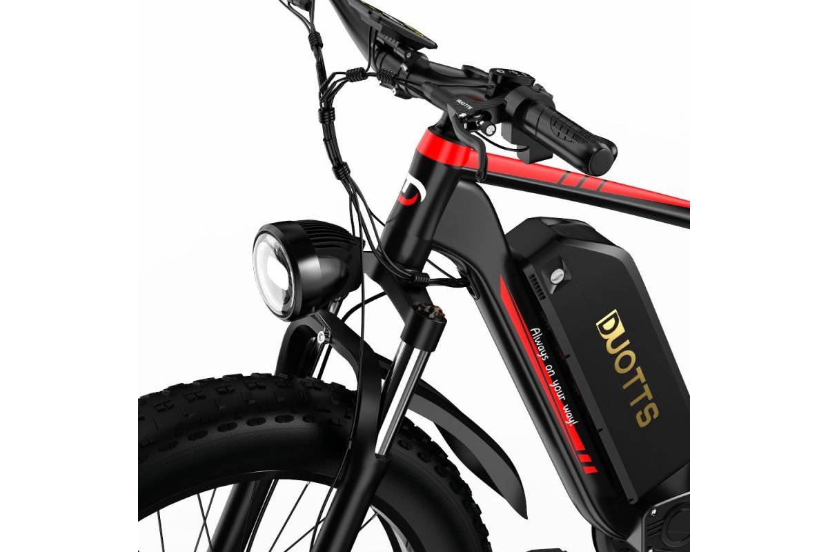 Vélo Electrique DUOTTS S26 FULL 26 pouces 50km/h 48V 20Ah 750W Double Moteur