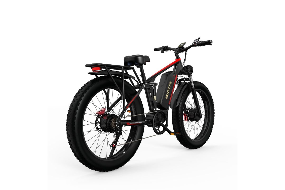 Vélo Electrique DUOTTS S26 FULL 26 pouces 50km/h 48V 20Ah 750W Double Moteur