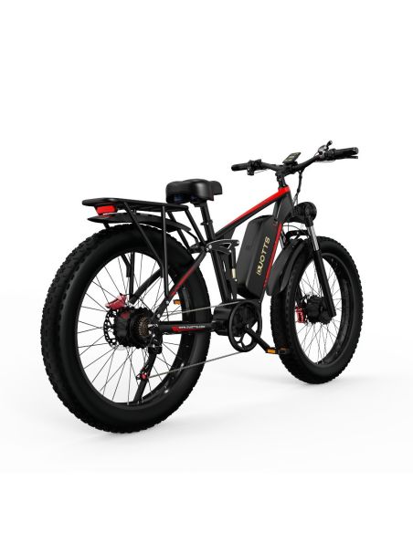 Vélo Electrique DUOTTS S26 FULL 26 pouces 50km/h 48V 20Ah 750W Double Moteur