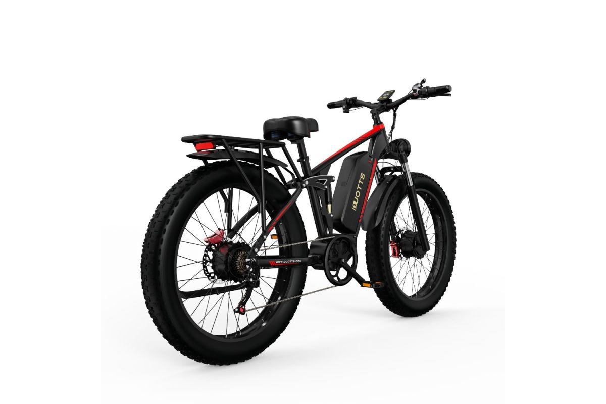 Vélo Electrique DUOTTS S26 FULL 26 pouces 50km/h 48V 20Ah 750W Double Moteur