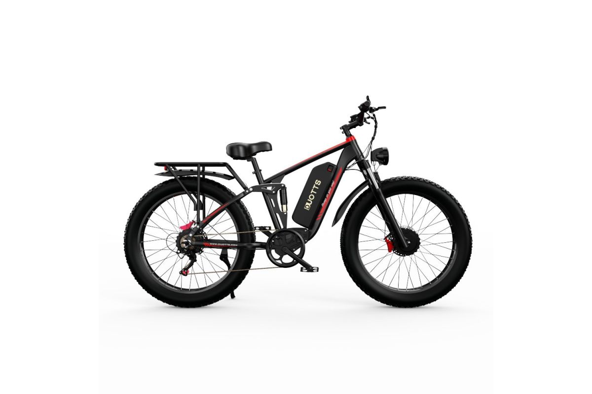 Vélo Electrique DUOTTS S26 FULL 26 pouces 50km/h 48V 20Ah 750W Double Moteur