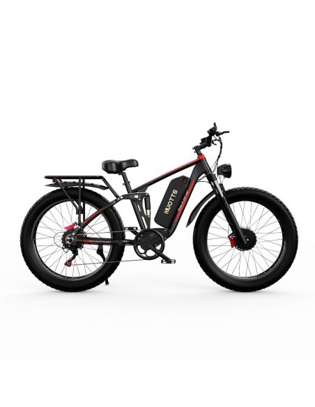 Vélo Electrique DUOTTS S26 FULL 26 pouces 50km/h 48V 20Ah 750W Double Moteur