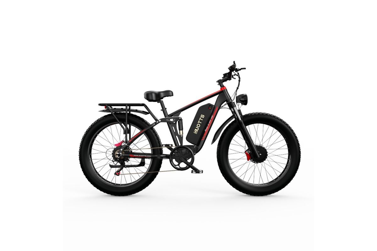 Vélo Electrique DUOTTS S26 FULL 26 pouces 50km/h 48V 20Ah 750W Double Moteur