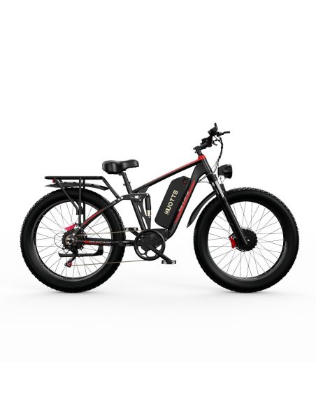 Vélo Electrique DUOTTS S26 FULL 26 pouces 50km/h 48V 20Ah 750W Double Moteur