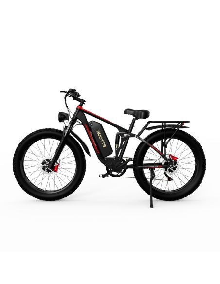 Vélo Electrique DUOTTS S26 FULL 26 pouces 50km/h 48V 20Ah 750W Double Moteur