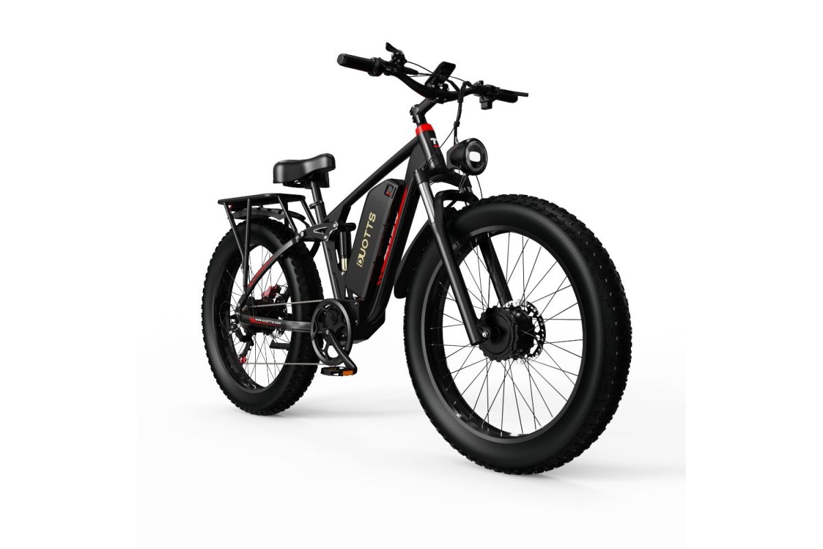 Vélo Electrique DUOTTS S26 FULL 26 pouces 50km/h 48V 20Ah 750W Double Moteur