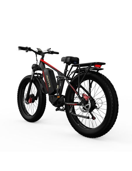 Vélo Electrique DUOTTS S26 FULL 26 pouces 50km/h 48V 20Ah 750W Double Moteur