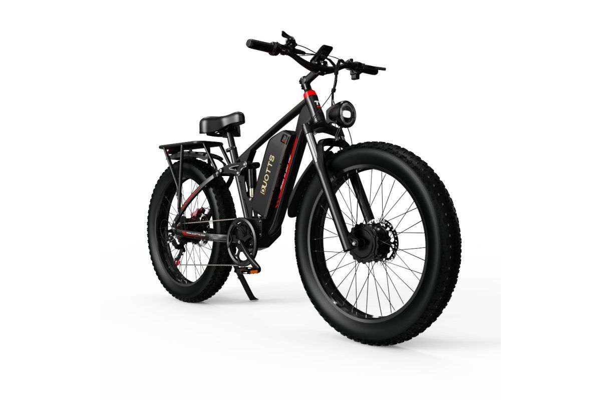 Vélo Electrique DUOTTS S26 FULL 26 pouces 50km/h 48V 20Ah 750W Double Moteur