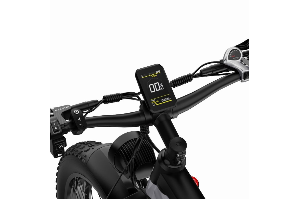 Vélo Electrique DUOTTS F26 Argent 26 pouces 50km/h 48V 20Ah 750W Double Moteur