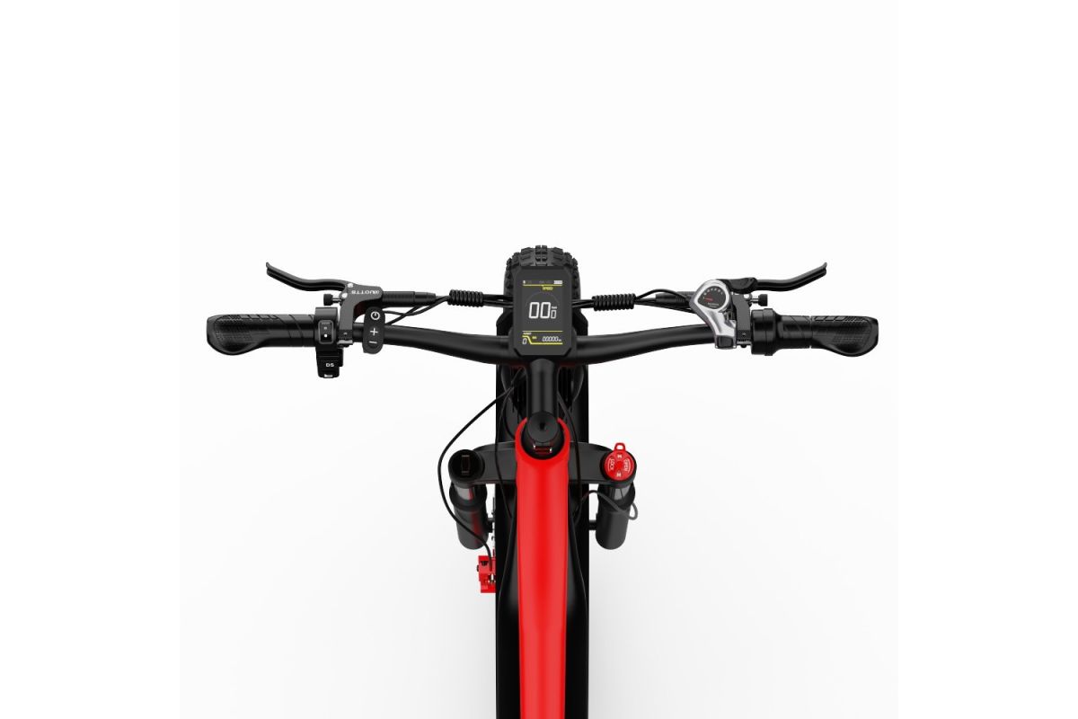 Vélo Electrique DUOTTS F26 Noir 26 pouces 50km/h 48V 20Ah 750W Double Moteur
