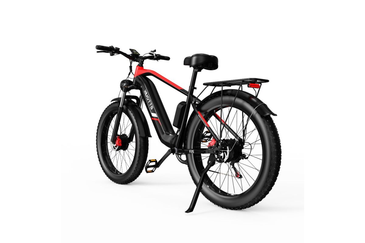 Vélo Electrique DUOTTS F26 Noir 26 pouces 50km/h 48V 20Ah 750W Double Moteur