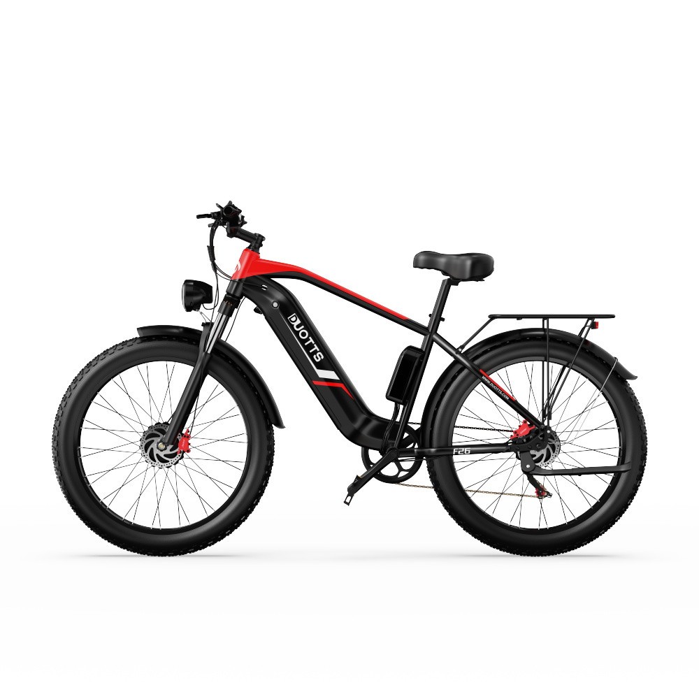 Vélo Electrique DUOTTS F26 Noir 26 pouces 50km/h 48V 20Ah 750W Double Moteur 2