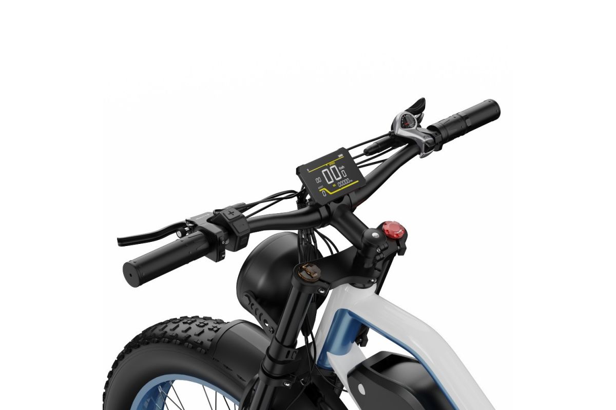 Vélo Electrique DUOTTS N26 2024 Blanc 26 pouces 55km/h 48V 20Ah Double Moteur 750W
