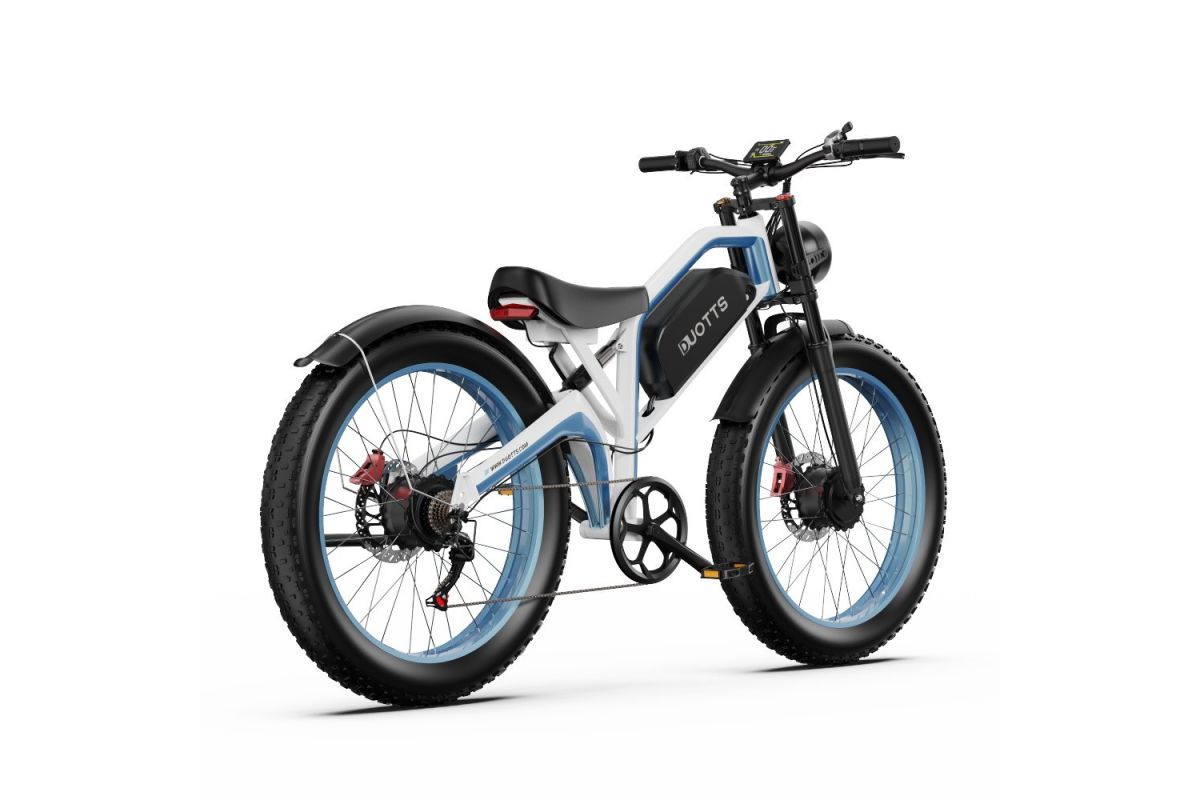 Vélo Electrique DUOTTS N26 2024 Blanc 26 pouces 55km/h 48V 20Ah Double Moteur 750W