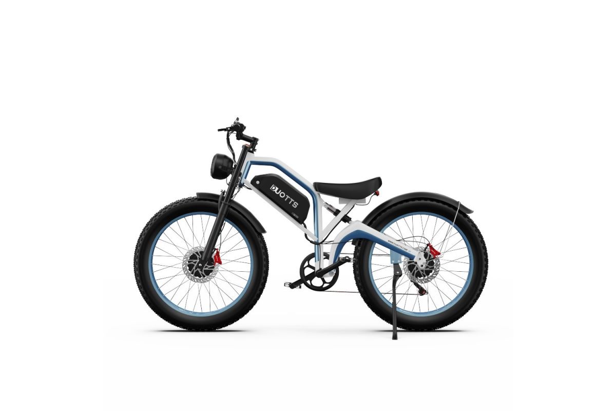 Vélo Electrique DUOTTS N26 2024 Blanc 26 pouces 55km/h 48V 20Ah Double Moteur 750W