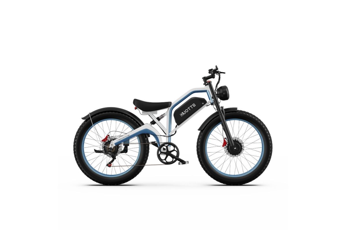 Vélo Electrique DUOTTS N26 2024 Blanc 26 pouces 55km/h 48V 20Ah Double Moteur 750W