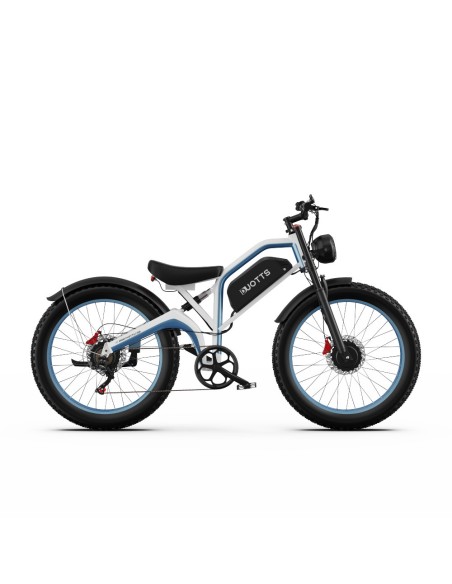 Vélo Electrique DUOTTS N26 2024 Blanc 26 pouces 55km/h 48V 20Ah Double Moteur 750W