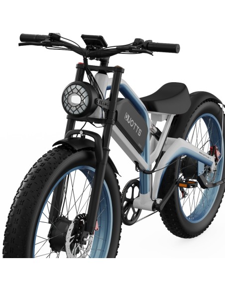 Vélo Electrique DUOTTS N26 2024 Blanc 26 pouces 55km/h 48V 20Ah Double Moteur 750W