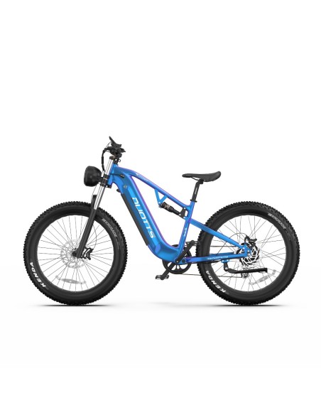 Vélo Electrique DUOTTS E26 Bleu-Violet 26 pouces 55km/h 48V 20Ah 750W Double Moteur