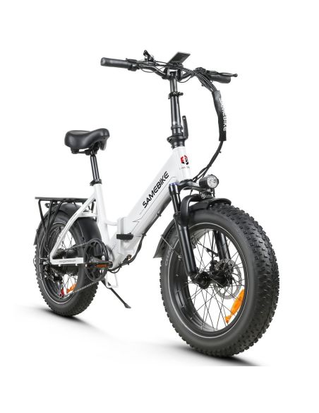 Vélo Électrique SAMEBIKE LOTDM200-II Blanc 750W - Reconditionné