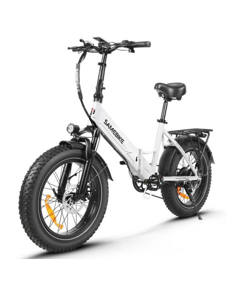 Vélo Électrique SAMEBIKE LOTDM200-II Blanc 750W - Reconditionné